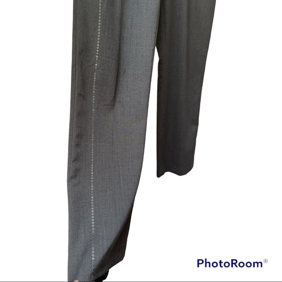 A/X Armani Exchange Gray- Back to the Office Pants with Sequins - Picture 5 of 9
